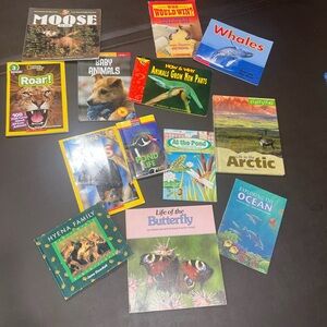Children's Nature and Animal Book Set
